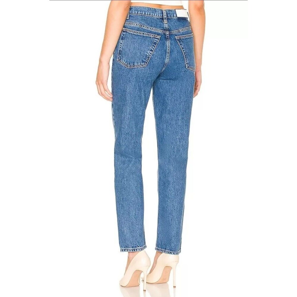 REDONE Size 27 70's Straight Jeweled Stoned Indigo Jeans Western Festival $615 - Picture 4 of 16
